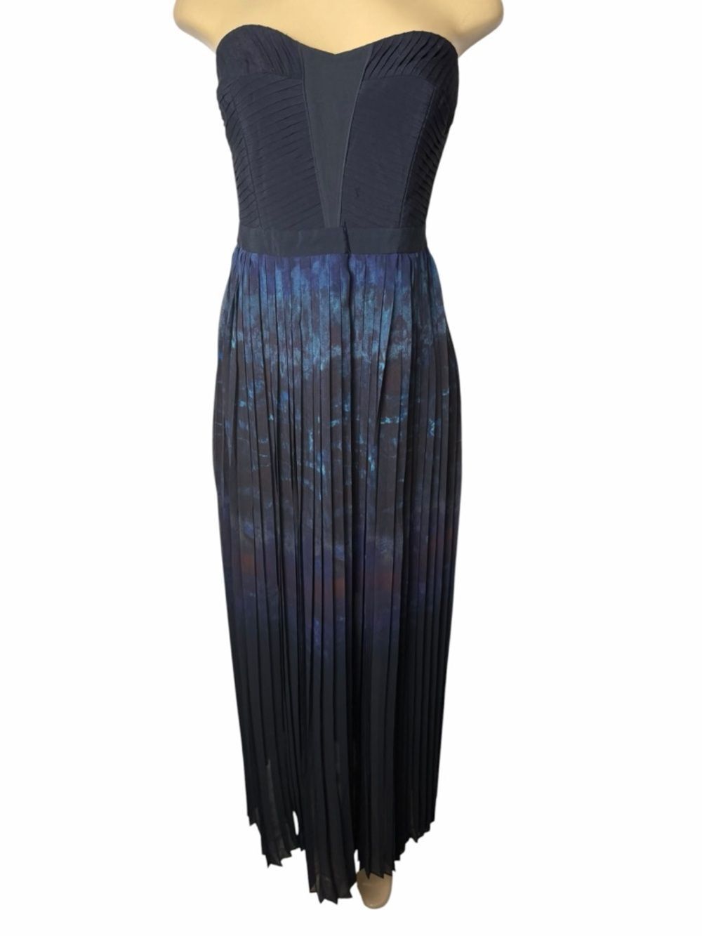 UO silence + noise watercolor maxi dress size 4